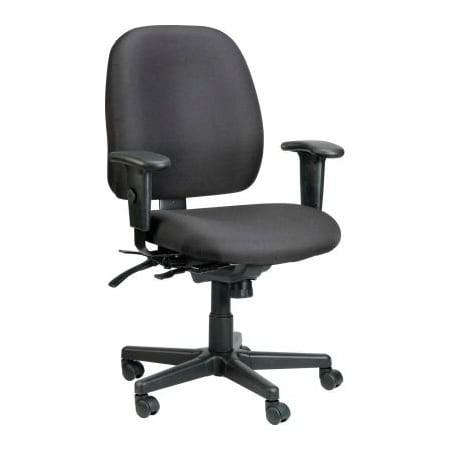 Raynor Marketing Eurotech 4X4 Task Chair - Black Fabric 49802ABLK